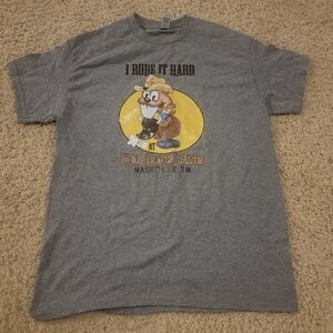 I Rode It Hard At Wild Beaver Saloon Nashville Tennessee Medium T-Shirt